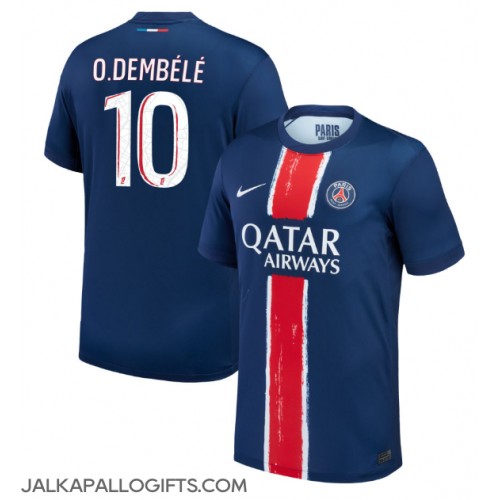 Paris Saint-Germain Ousmane Dembele #10 Kotipaita 2024-25 Lyhythihainen